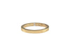 2mm ribbon ring with diamond la 5g